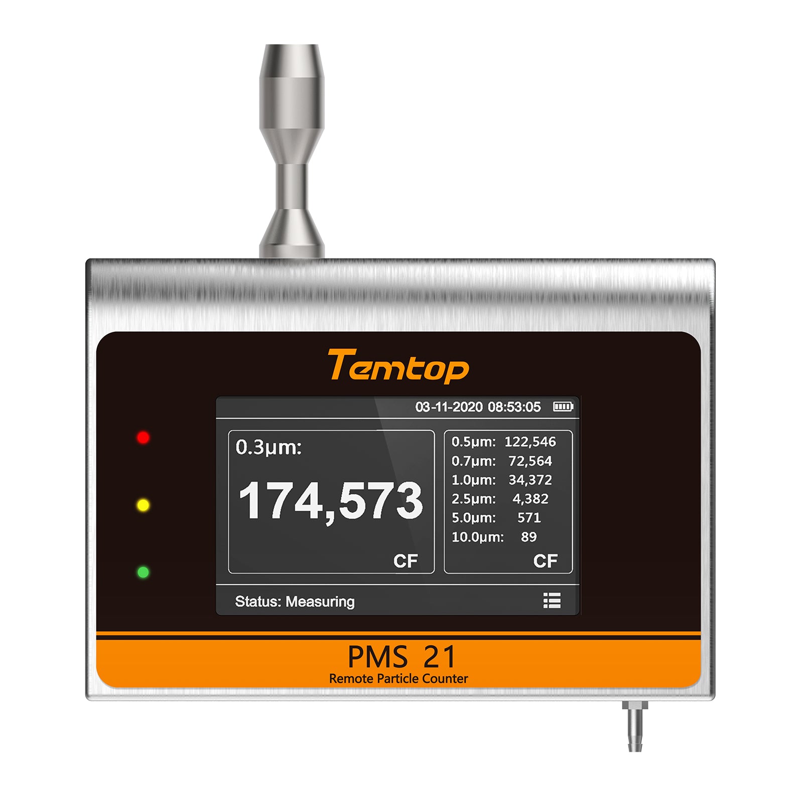 Temtop PMS 21 High Precision Remote Particle Counter
