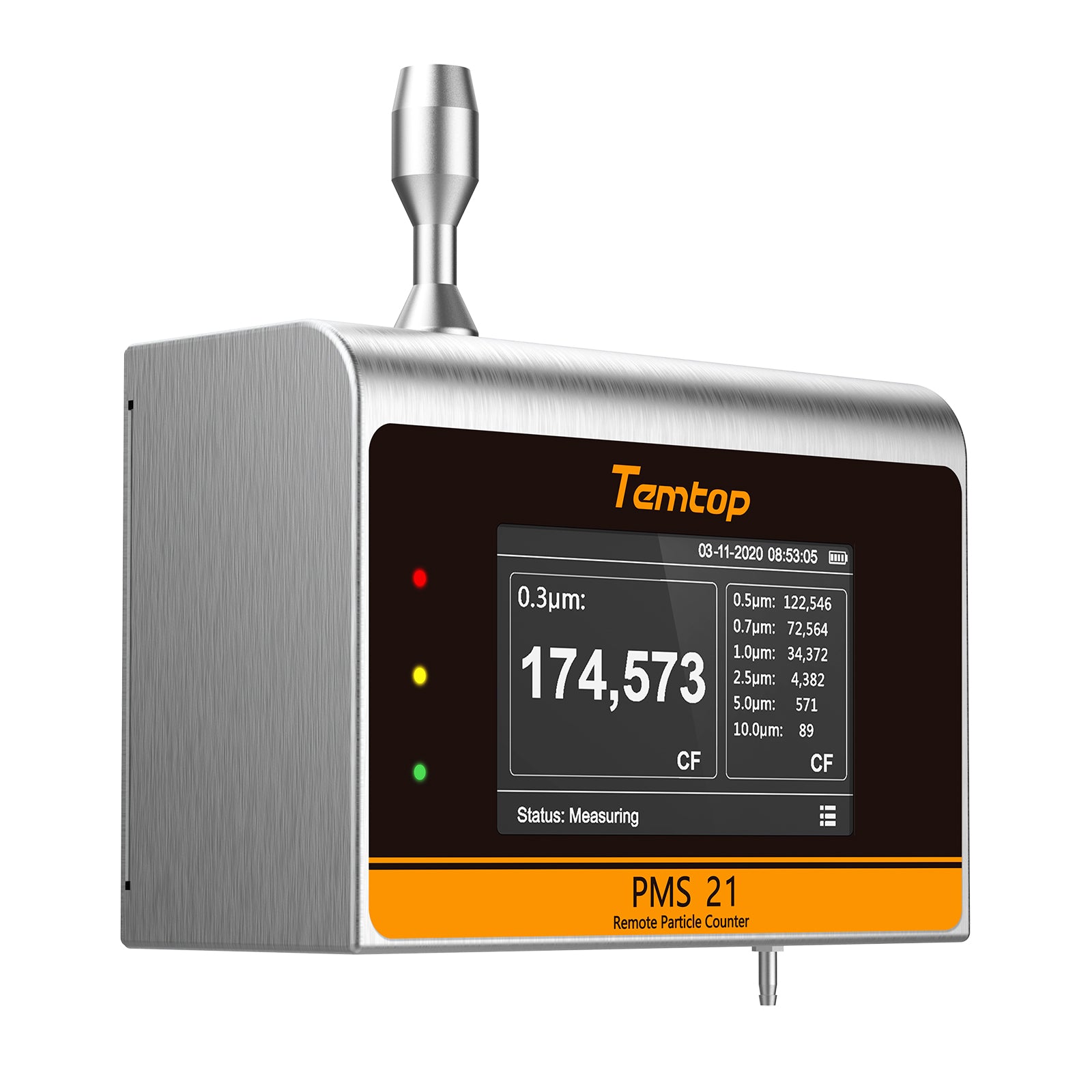 Temtop PMS 21 High Precision Remote Particle Counter