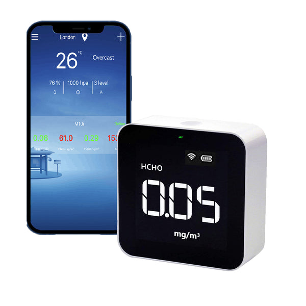 Temtop M10i WiFi Luftqualitätsmessgerät – Misst Produktbild-Vorschau 4