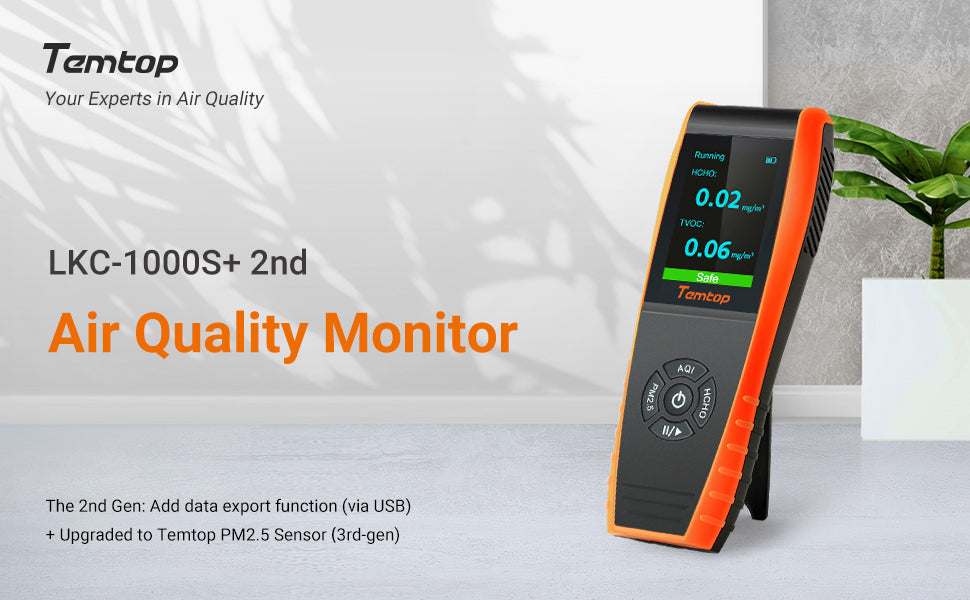 Temtop LKC-1000 Series Air Quality Monitor User Manual