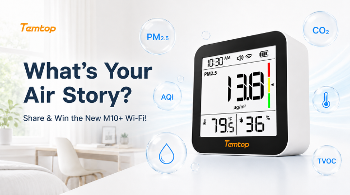 What's Your Air Story? Share & Win the New M10+ Wi-Fi!