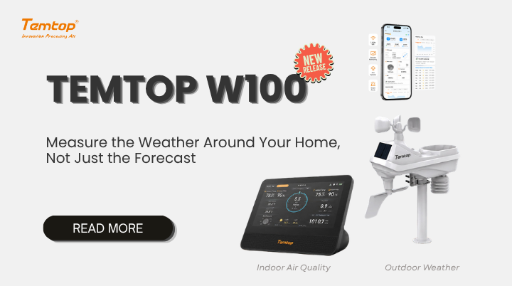Temtop W100: Measure the Weather Around Your Home, Not Just the Forecast