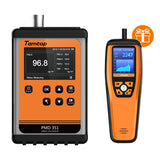 Temtop PMD 351 エアロゾル モニター ハンドヘルド パーティクル カウンター、PM1.0、PM2.5、PM4.0、PM10、TSP モニター、USB または RS-232 通信タイプ付き