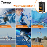 Temtop PMD 331 エアロゾル モニター ハンドヘルド粒子カウンター、ダスト モニター、7 チャンネル