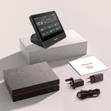 Temtop M100 2nd WiFi Air Quality Monitor – 7" Touch Screen Indoor CO2, PM2.5, PM10, TVOC, Temperature & Humidity Detector, Smart Multi-Room Air Analyzer with LoRa Expansion