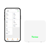 Temtop P1 Air Quality Monitor – PM2.5, PM10, Temp & Humidity Detector with Real-Time AQI & Bluetooth App