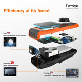 Temptop LKC-1000S+ 大気質モニター PM2.5 PM10 HCHO AQI 粒子 VOC 湿度 温度用