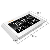 Monitor de calidad del aire interior Temtop P20C: mide la humedad y la temperatura del CO2 PM2.5 PM10