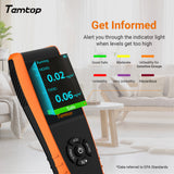 Temtop LKC-1000S+ Air Quality Monitor for PM2.5 PM10 HCHO AQI Particles VOCs Humidity Temperature