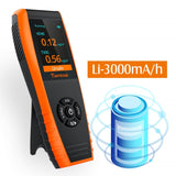 Temtop LKC-1000S+ Segundo monitor de calidad del aire para PM2.5 PM10 HCHO AQI Partículas COV Temperatura de humedad, fecha Dxport