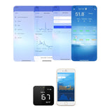 Monitor de calidad del aire Temtop M10i WiFi para detección de formaldehído PM2.5 TVOC AQI HCHO, visualización en tiempo Real, grabación de datos