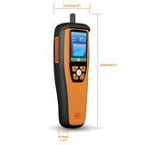 Temtop M2000 CO2-Luftqualitätsmonitor, PM2,5 PM10 HCHO-Detektor, mit Audioalarm, Temperatur- und Luftfeuchtigkeitsanzeige